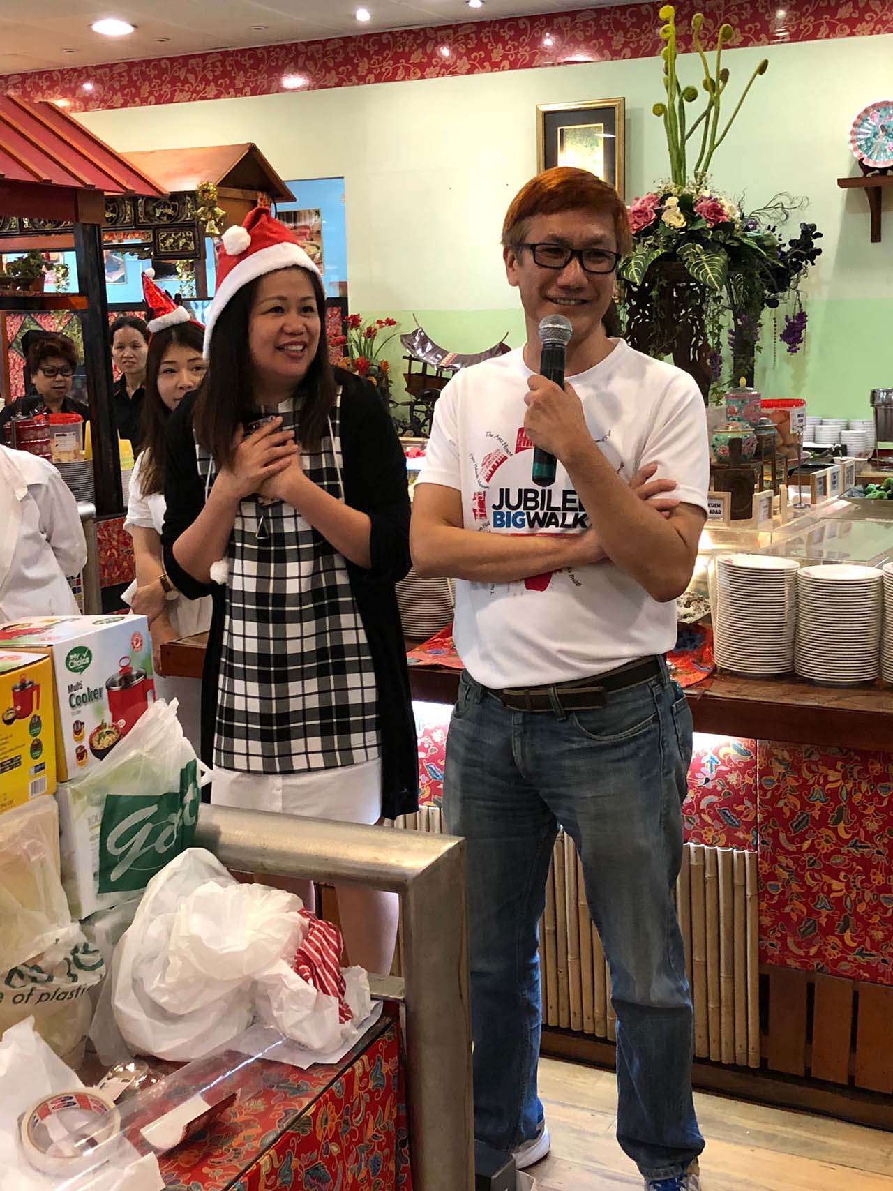 Christmas Funland 2017 @ Chilli Padi Nonya Cafe | Angie Lim, Jacky Zhang YingJun, Sophia Wang, Samanda, Wendy