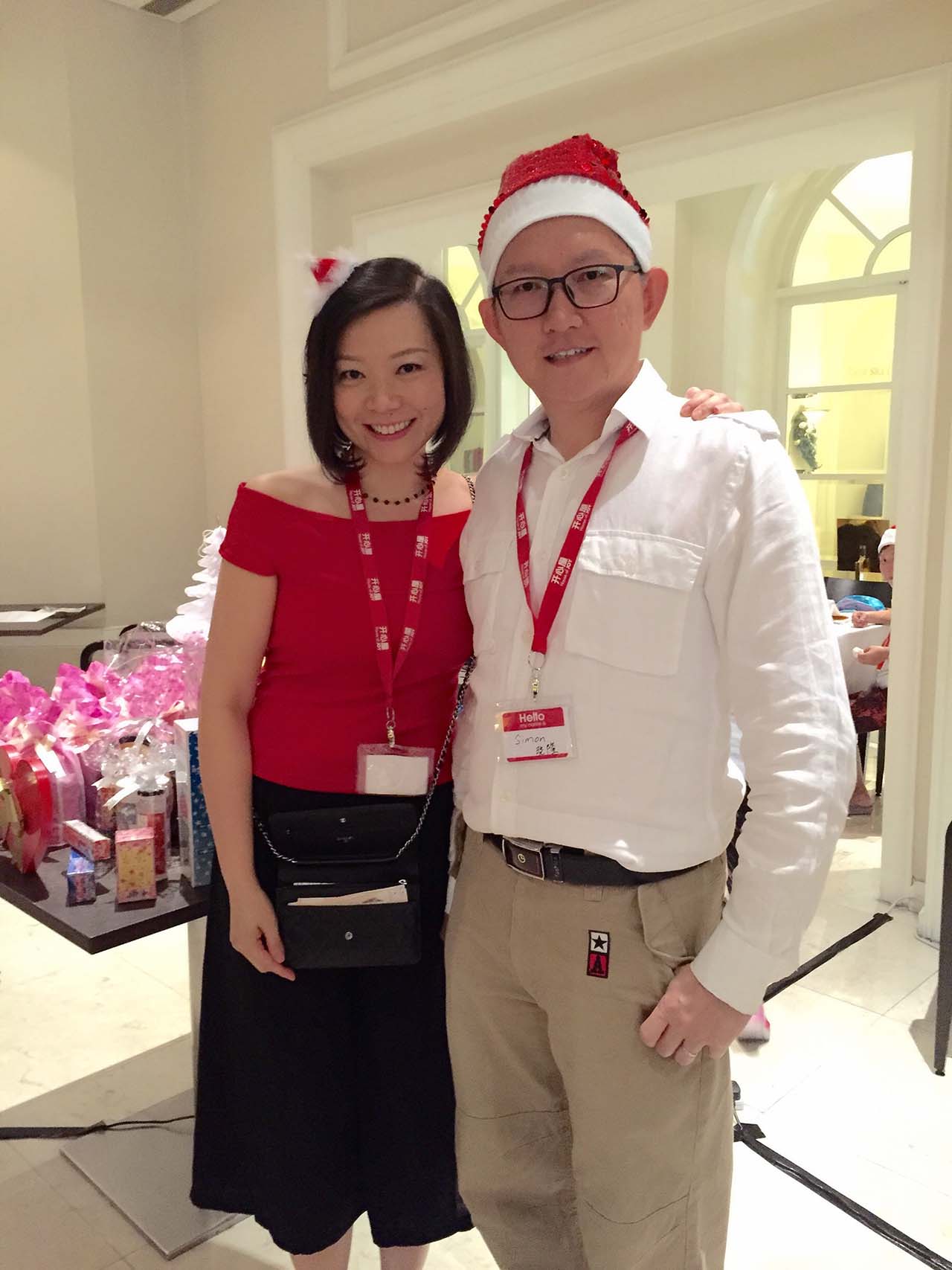 CSR Events | Christmas @ Goodwood Park Hotel | Angie Lim, Jacky Zhang YingJun, Sophia Wang, Samanda, Wendy