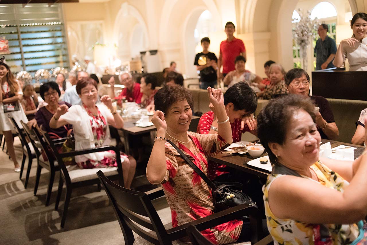CSR Events | Christmas @ Goodwood Park Hotel | Angie Lim, Jacky Zhang YingJun, Sophia Wang, Samanda, Wendy