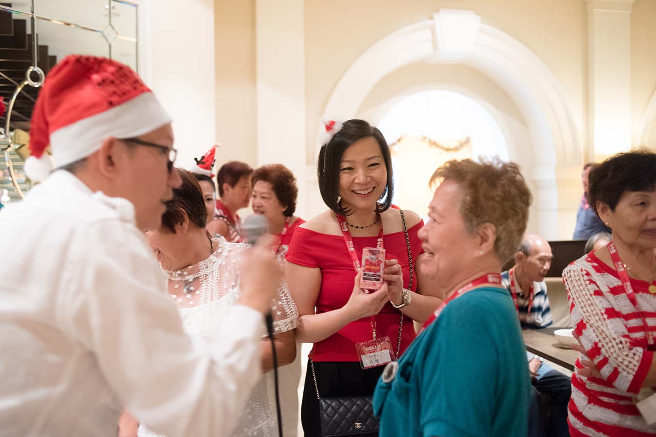 CSR Events | Christmas @ Goodwood Park Hotel | Angie Lim, Jacky Zhang YingJun, Sophia Wang, Samanda, Wendy