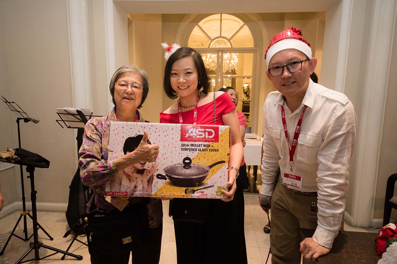 CSR Events | Christmas @ Goodwood Park Hotel | Angie Lim, Jacky Zhang YingJun, Sophia Wang, Samanda, Wendy