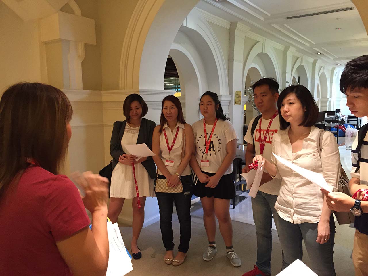 CSR Events | Christmas @ Goodwood Park Hotel | Angie Lim, Jacky Zhang YingJun, Sophia Wang, Samanda, Wendy